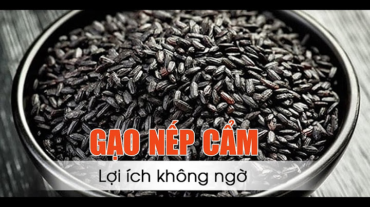 So sánh nếp cẩm và nếp than