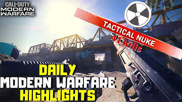 INFECTED NUKE #14!! EUPHRATES BRIDGE | Daily Call of Duty Modern Warfare Highlights