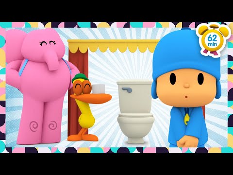 🚽 POCOYO TÜRK - Tuvalet Eğitimi  [ 62 dakika ] Çocuklar için ÇIZGI FILMLER