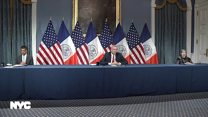 Mayor Bill de Blasio Holds Media Availability