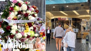 Bondi Junction Westfield reopens for remembrance, five days after stabbing attack