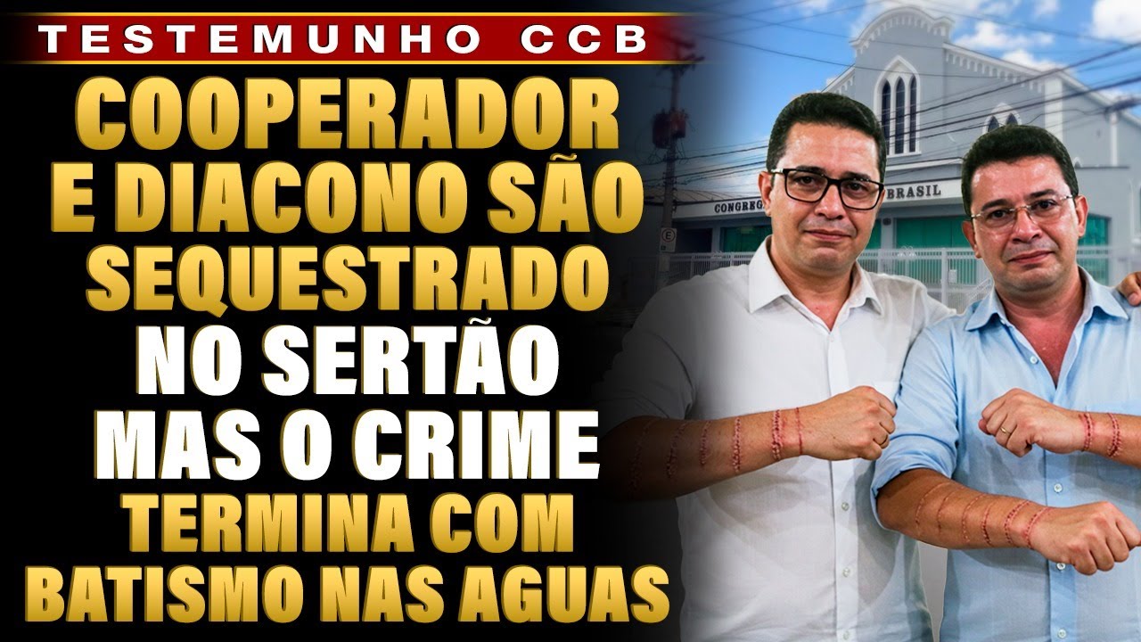 Testemunho CCB - DEUS USOU O COOPERADOR COMO SACRIFÍCIO VIVO PARA SALVAR UM JOVEM AFASTADO