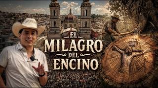 Una multitud recibe en Yahualica Jalisco a El Señor del Encino en su entrada