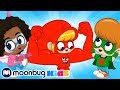 My Magic Pet Morphle - Masked SUPER HEROS! | Full Episodes | Funny Cartoons for Kids | Moonbug TV