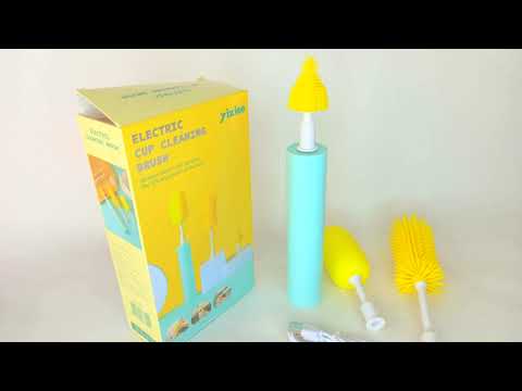 ELECTRIC CUP CLEANING BRUSH Электрическая щетка для чистки бутылок- 3 насадким YX 001