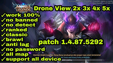 Update Drone Map View Mobile Legends Terbaru YU ZHONG patch 1.4.87
