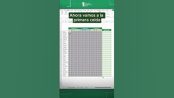 Marca asistencia automáticamente en Excel 😎✅ #excel #exceltips #exceltutorial #excelbasico