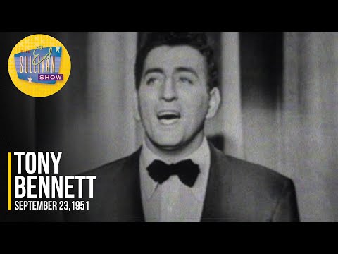 Tony Bennett "Because Of You" on The Ed Sullivan Show