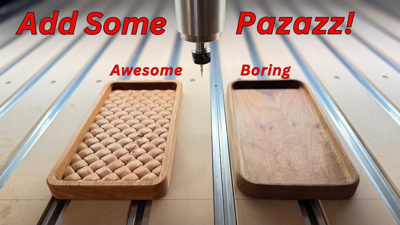 Как добавить немного изюминку в ваши резьбы по дереву с ЧПУ и...