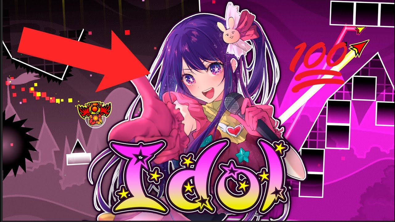 Yoasobi - Idol (w/ clicks) [Extreme Demon Layout ] || Geometry Dash 2. ...