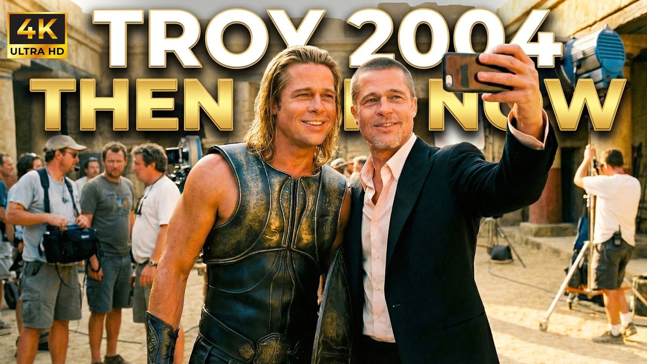 Troy (2004) Cast & Set ⚔️ Then vs Now (2026) Latest Selfies ⚔️ Masterpieces are Forever