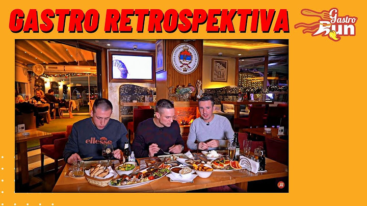 Top 5 kafana i jela - Gastromaratonac Retrospektiva i ocena najboljih do sada!