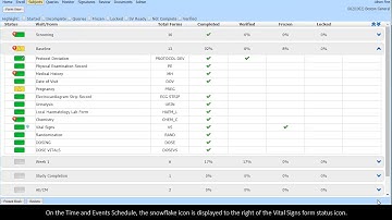 Freeze Case Report Forms and Case Report Books