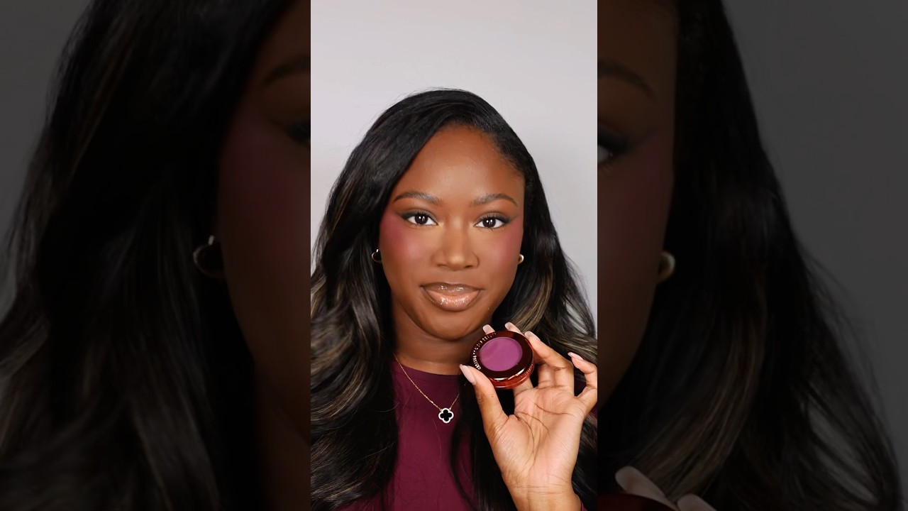 НОВЫЕ румяна Danessa Myricks в оттенке «Grape Soda» для темной кожи 🍇