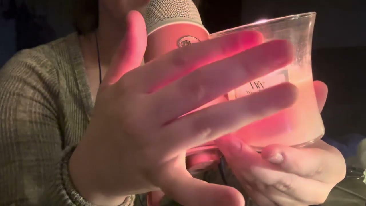 My first ASMR video 🦋🩷