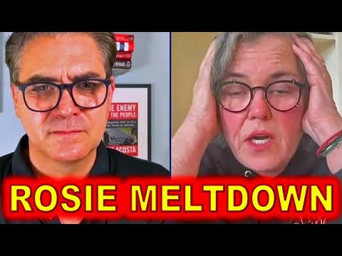 Rosie O'Donnell Finally BREAKS on Jim Acosta's Show TODAY.....