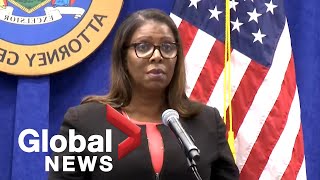 New York State AG Letitia James files lawsuit to dissolve the National Rifle Association | FULL