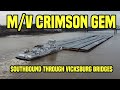 M/V Crimson Gem Southbound Vicksburg bridges! DJI Mavic Mini 2  |  014