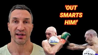 OLEKSANDR USYK OUT SMARTS TYSON FURY'~ WLADIMIR KLITSCHKO: COUNTERPUNCHED