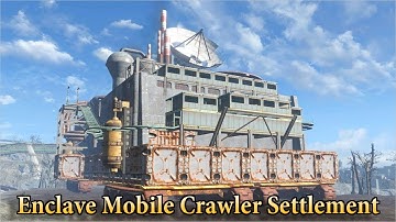 [PS4版fallout4]フォールアウト4　Mod　Enclave Mobile Crawler Settlement