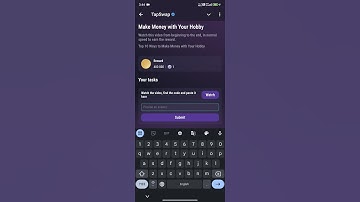 Make money with your hobby tapswap code || #tapswap #code #game #crypto #telegram #cryptocurrency