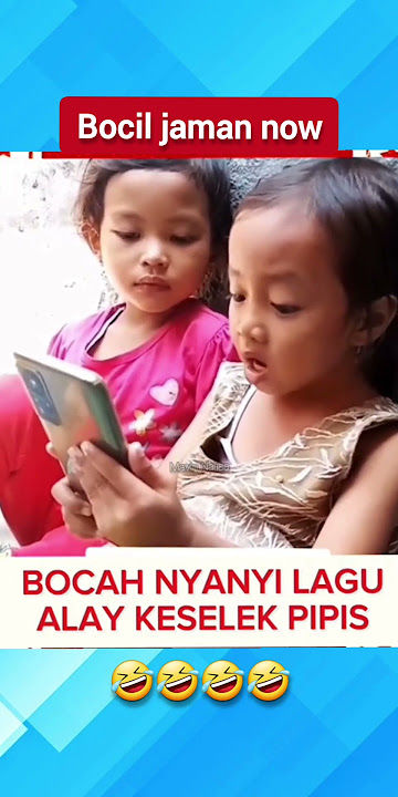Viral!!! BOCIL NYANYI ALAY KESELEK PIPIS🤣