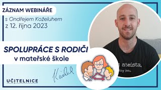 Spolupráce s rodiči v mateřské škole