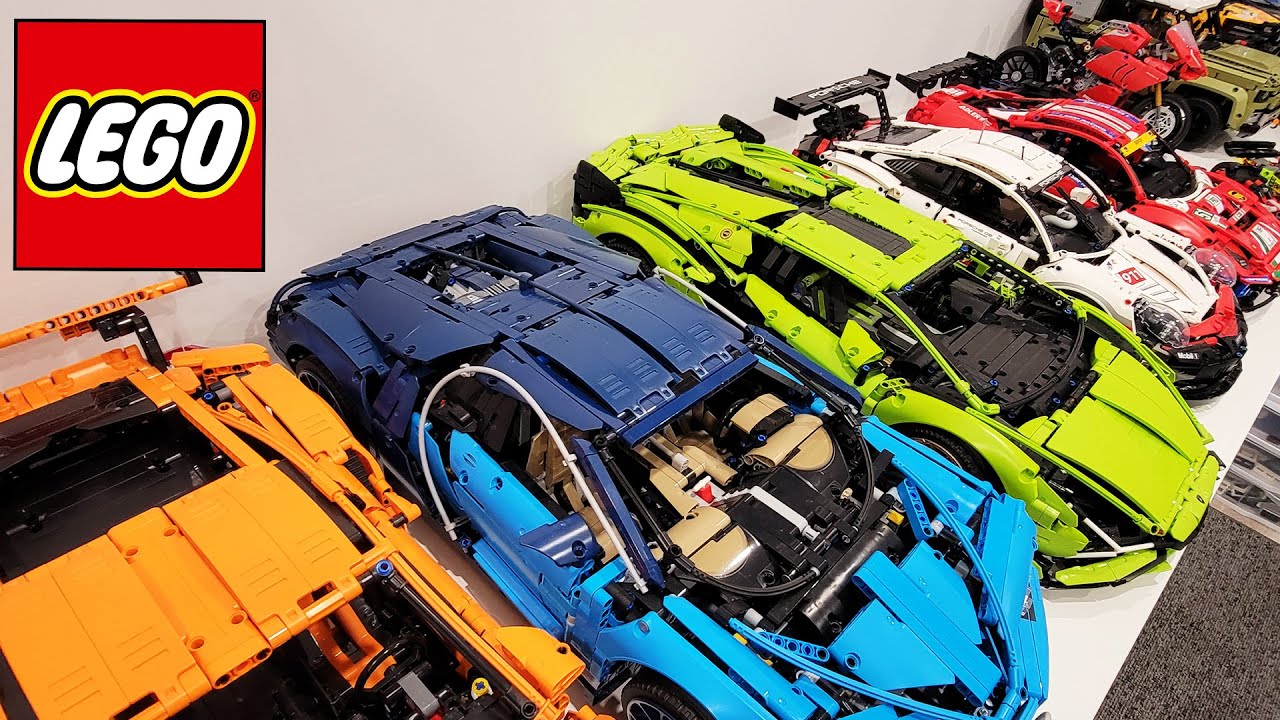 Hej hej Mount Vesuv har Massive LEGO TECHNIC Car Collection Overview! - YouTube