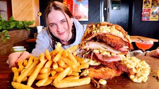 Giant XL Chicken Schnitzel Challenge