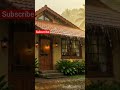 Heavenly Rain Sounds Jungle House Tranquil Nature Reduce Stress Quality Sleep
