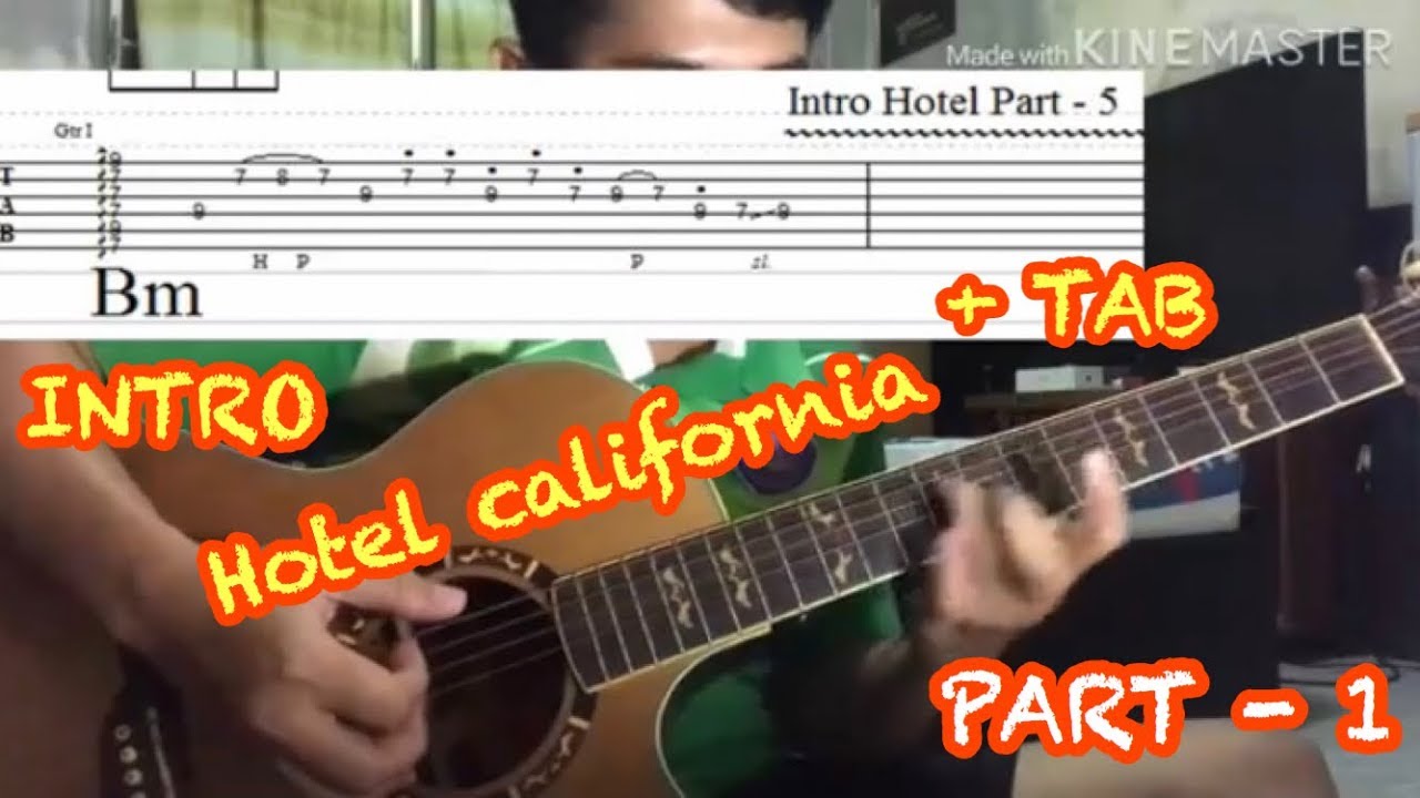 hotel california tab