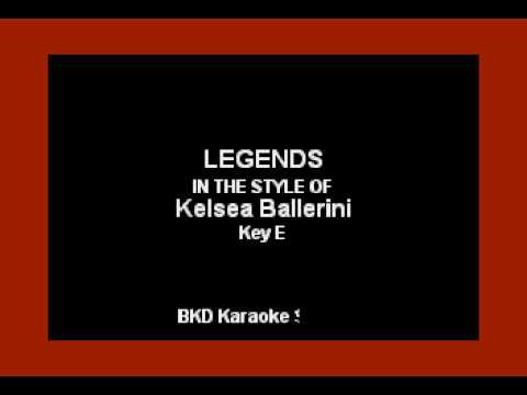 Legends (In the Style of Kelsea Ballerini) (Karaoke with Lyrics)