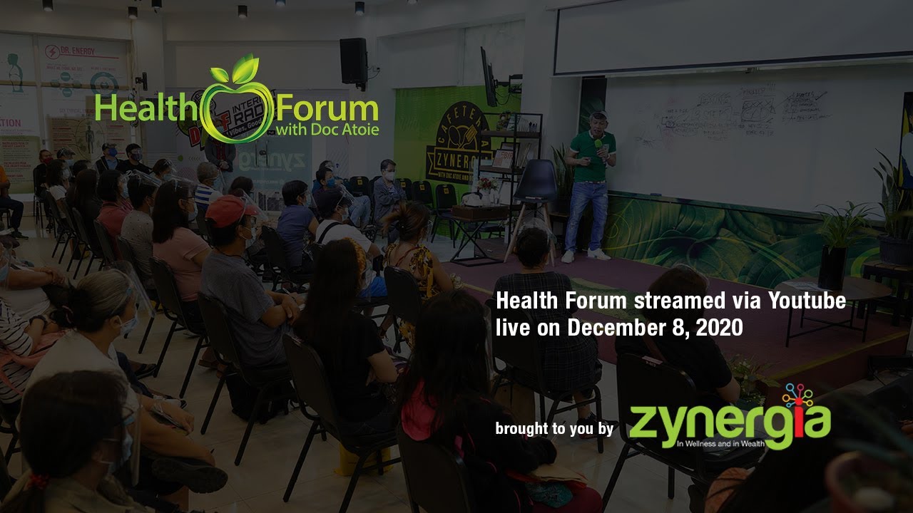 🍏〔LIVE〕8 December 2020 | Health Forum with Doc Atoie