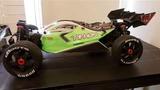 Arrma typhon 3s from brushed to brushless "60mph BEAST"