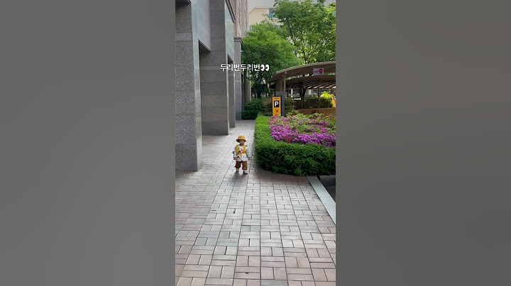 5분거리가 20분이 되는 마법😱#어린이집 #등원 #일상 #육아 #아빠