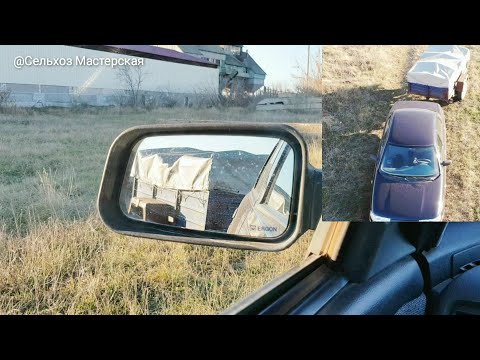 "Вождение задним ходом с прицепом" / полезные советы для новичка /практика