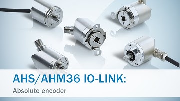 Absolute encoder AHS/AHM36 IO-Link Advanced | SICK AG