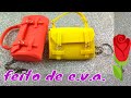 CHAVEIRO MINI BOLSINHA DE EVA