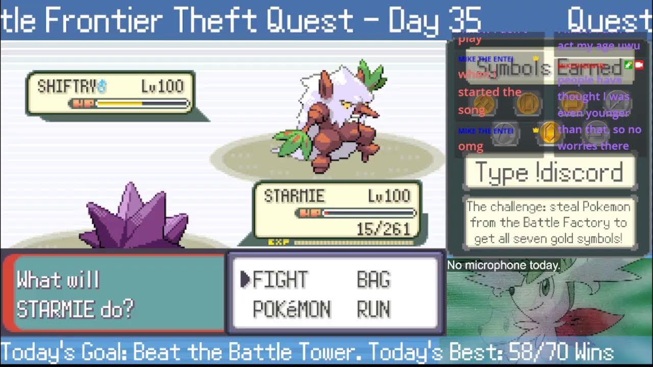 Pokemon Emerald Battle Tower Runs, Day 4 YouTube