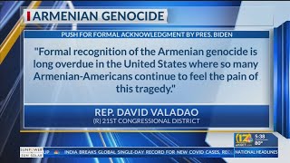 Rep. David Valadao gives statement regarding Pres. Biden recognizing Armenian genocide