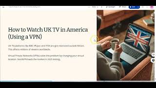 How to Watch UK TV in America
