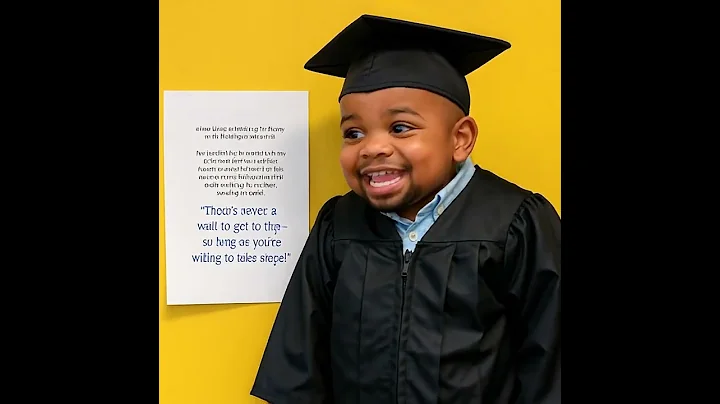 "Little Voice, Big Wisdom! 🎓 Three’s Graduation Speech to Class of 2025" #graduation #2025 #shorts