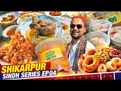 Shikarpur Tour | Achar, Falooda, Sindhi Beh, Lotus Root | Rohri Rangeen Food, Sindh Series EP 04