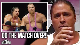 Jim Powers - Why We Wrestled Hart Foundation 2x Same Night