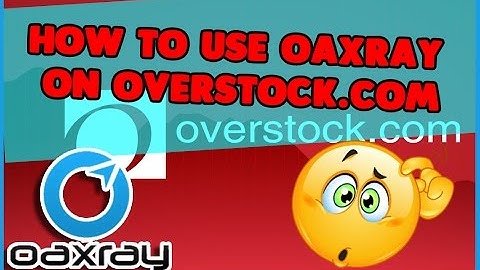 How to Use OAXRAY on Overstock.com for amazon fba sellers doing retail arbitrage