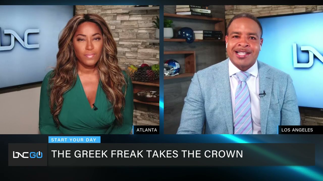 Malika Andrews Makes NBA Trophy History