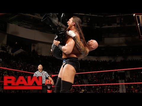 Big Cass vs. Luke Gallows: Raw, Feb. 27, 2017