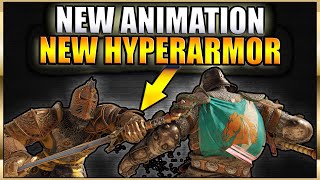New Warden BUFFS! - New Animation and Hyperamor | #ForHonor