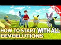 How to START with ALL Eeveelutions in Pokemon Legends Arceus