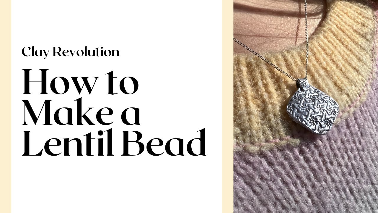 Making a Lentil Bead with Project X Metal Clay